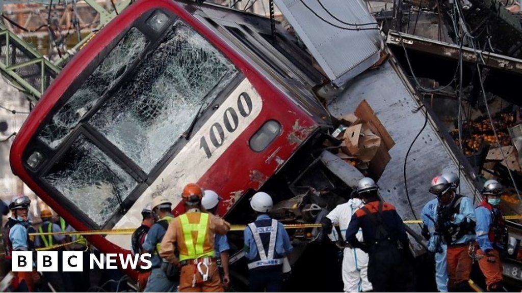 Driver killed and dozens injured in Japan train crash