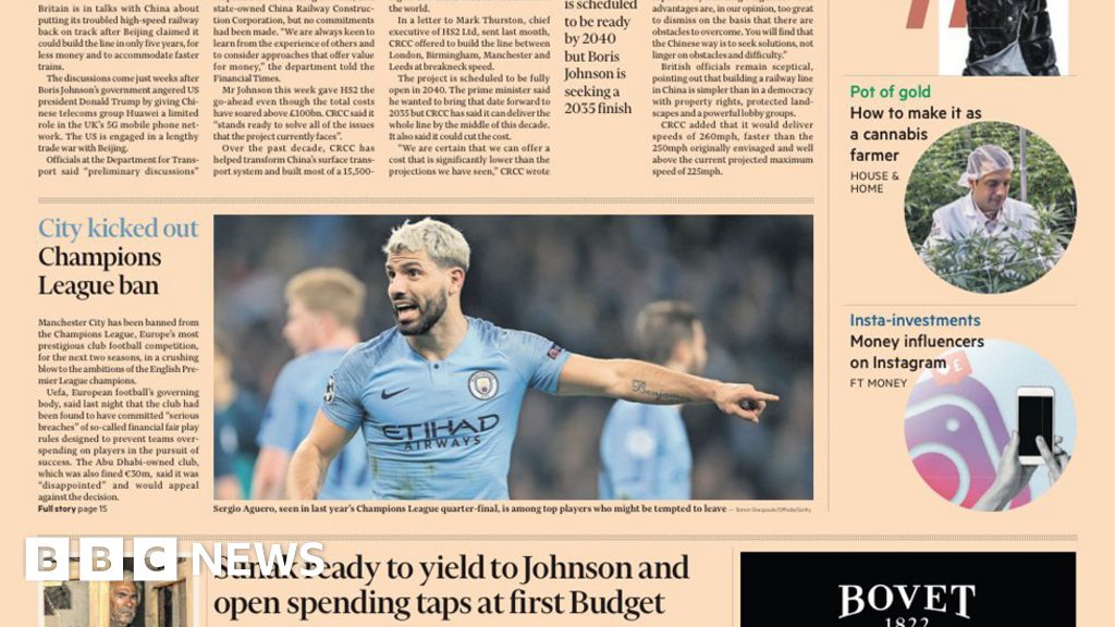 Headlines: China HS2 lectures and pioneering police scheme'