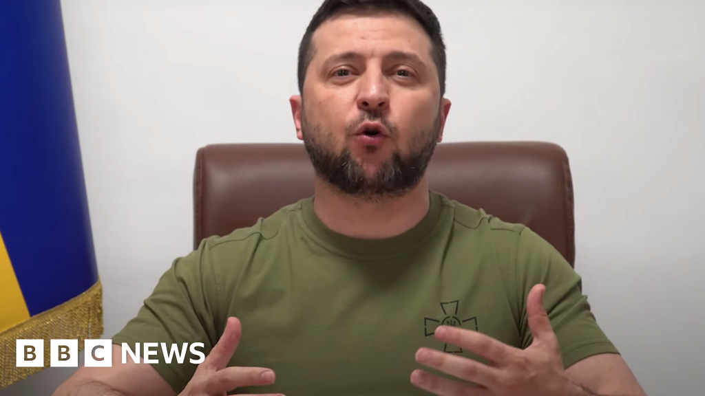 'Shame on you': How President Zelensky uses speeches to get what he needs