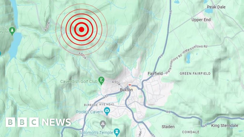 Earthquake detected in the Peak District