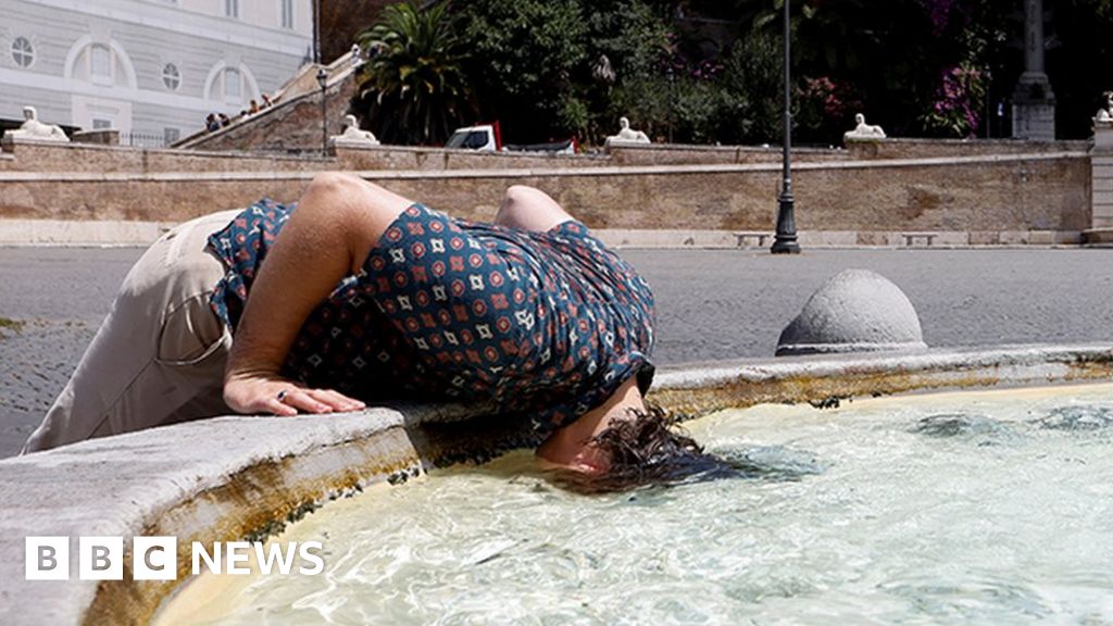 Heatwave scorches Europe, in pictures