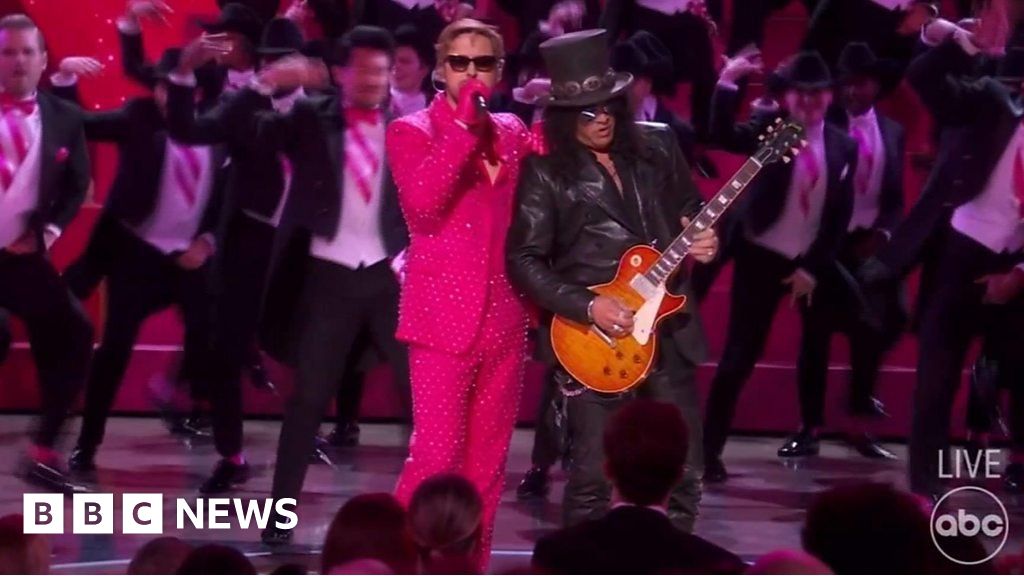 Watch: I'm just... Slash?! Ryan Gosling brings the Kenergy
