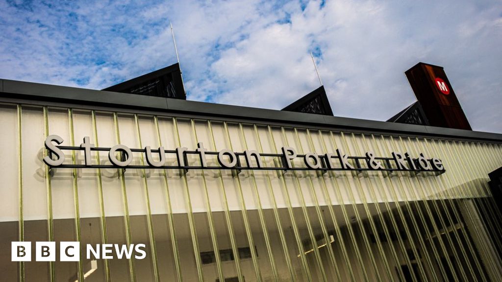 Leeds Stourton solarpowered park and ride site opens BBC News