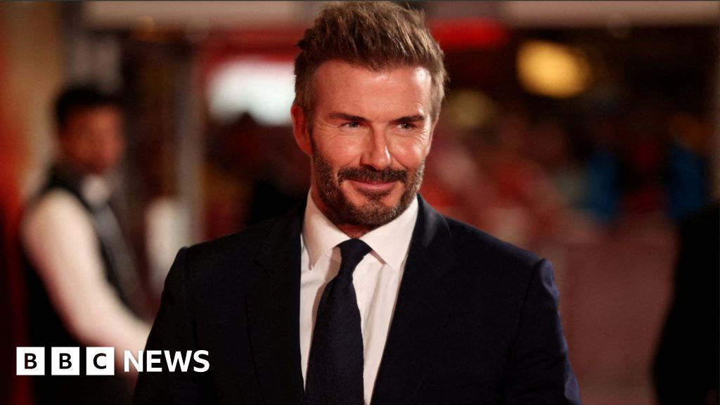 Beckham: Der ehemalige englische Kapitän hat einen Vertrag mit dem Euro-Sponsor AliExpress