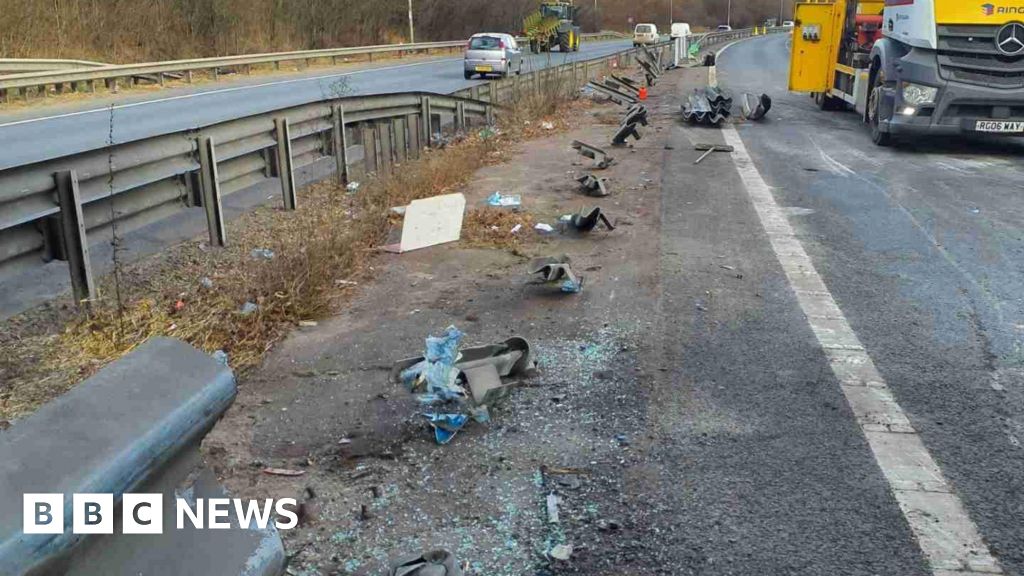 A12 at Witham still partially closed after bridge damage