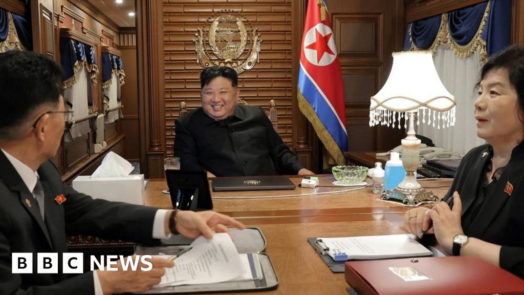 North Korea's Kim Jong Un crosses border into China in armoured train
