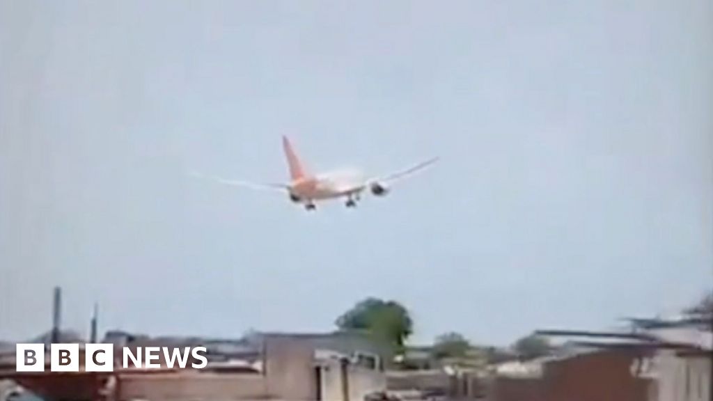 Verified video shows Air India plane descending moments before crash
