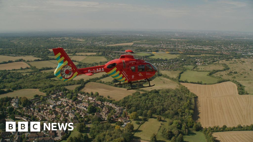 London Air Ambulance marks a year with new aircraft