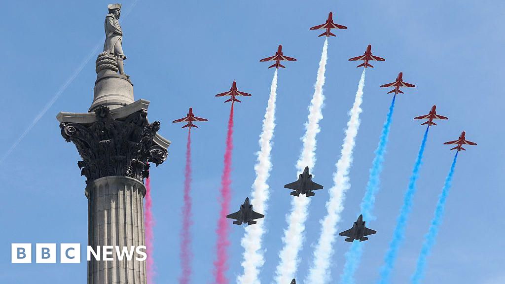 In pictures: Trooping the Colour marks King's official birthday