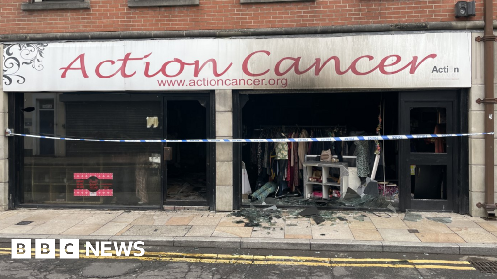 'Sad loss' for charity after Bangor shop arson
