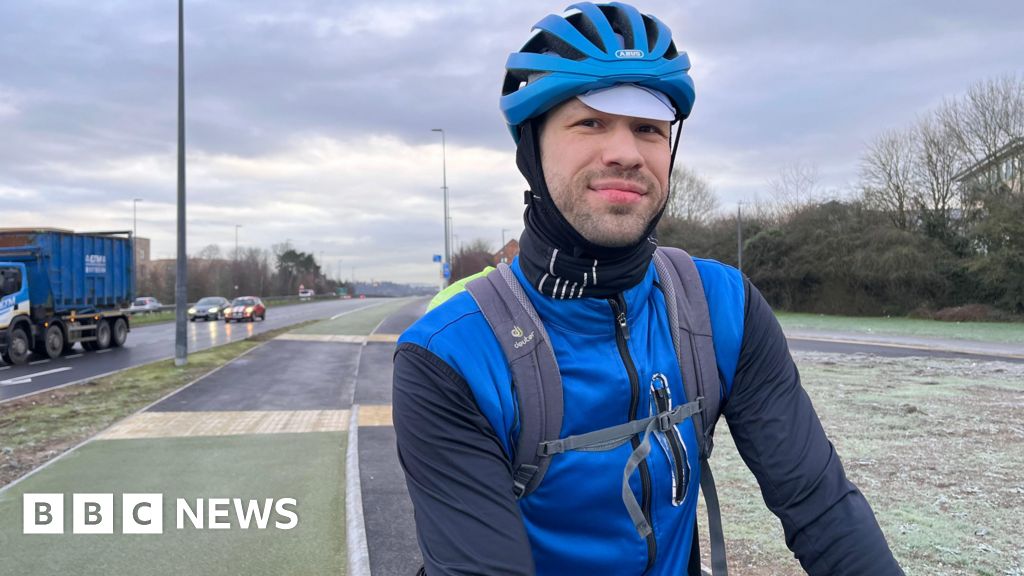 Cyclists concerned about 'slippery' cycle lane causing accidents