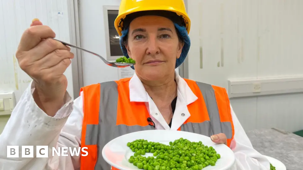 Taster finds 32 plates of peas a day appealing