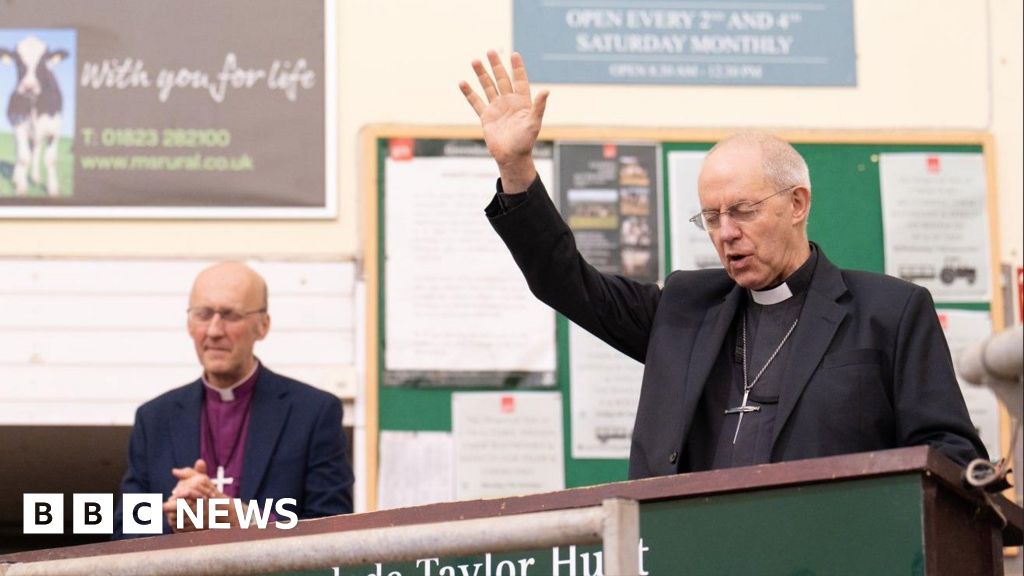 bbc.co.uk - Laura Jones - Bridgwater farm community joins archbishop in prayer during visit - BBC News