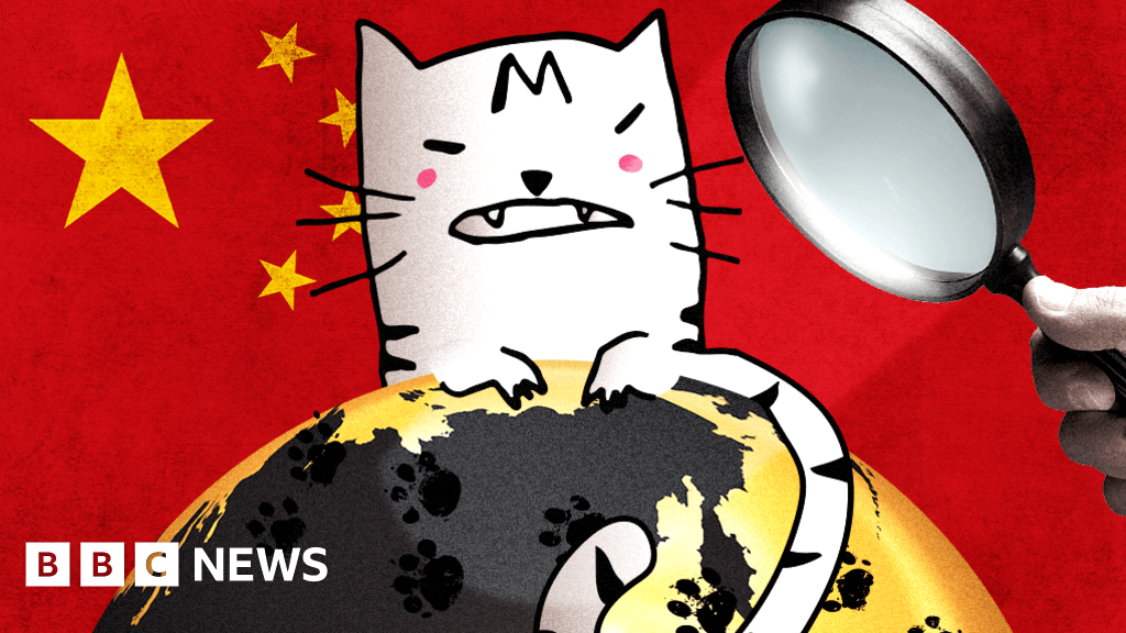 Карикатурна котка дразни китайските цензори – сега той казва, че са на опашката му