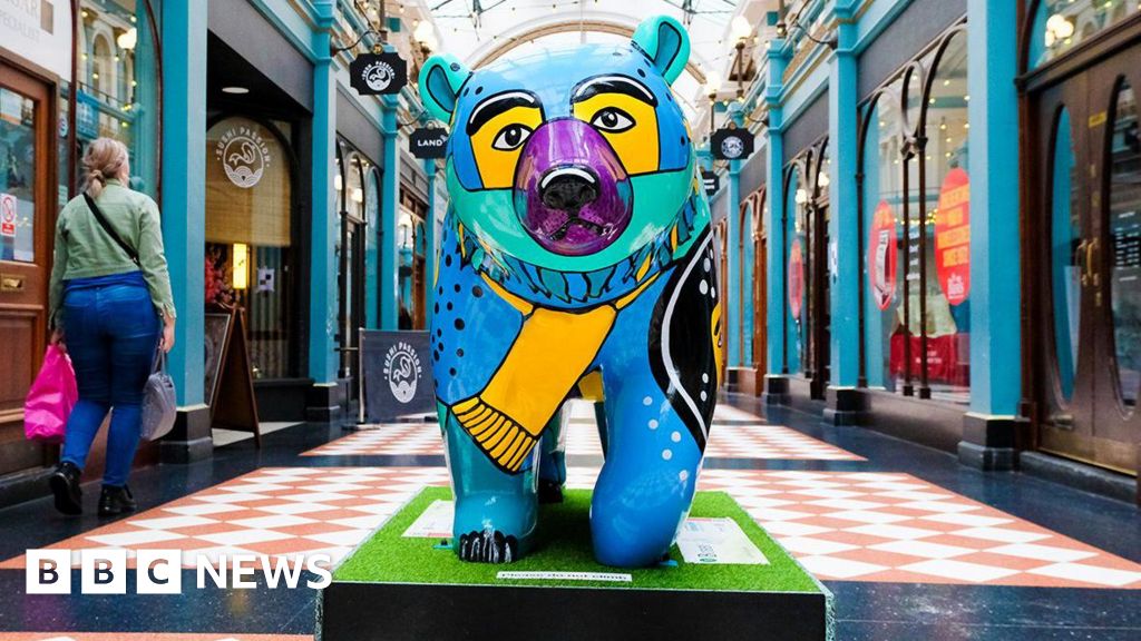 Bear sculpture trail launches in Birmingham city centre