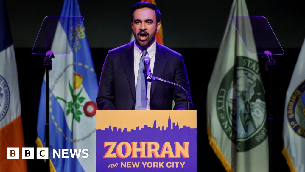 'Hope won' - Sadiq Khan celebrates new NYC mayor