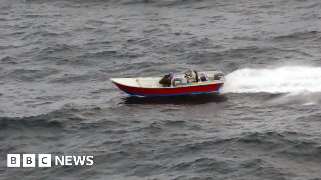Navy ship stops boat carrying £35m of illegal drugs in Gulf of Oman
