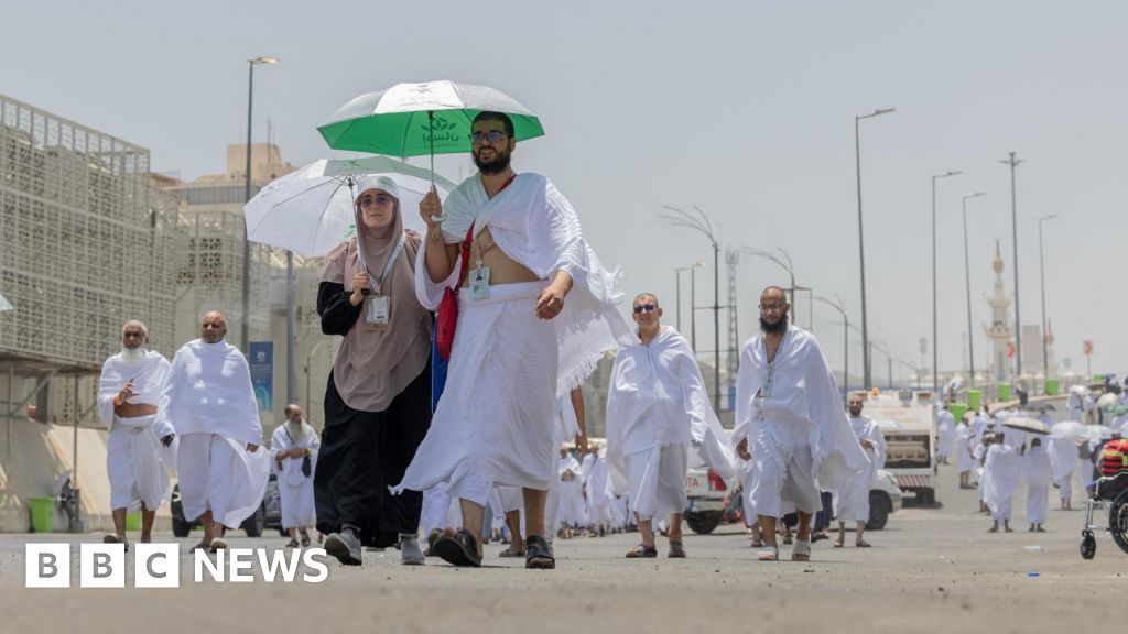 Saudi Arabia seeks to prevent heat deaths as Hajj pilgrimage begins