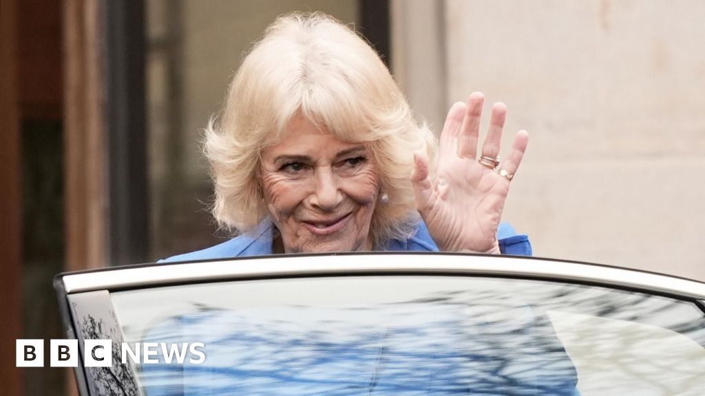Queen Camilla among guests at memorial for author Jilly Cooper