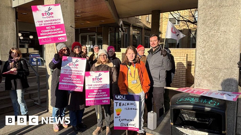 University staff walk out in latest strikes over £140m cuts