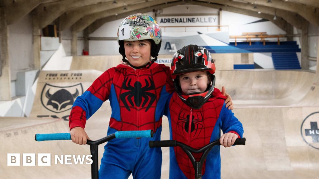 bbc.co.uk - Kris Holland - Adrenaline Alley pyjama party raises cash towards skatepark hotel