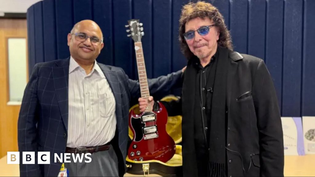 Black Sabbath star's raffle raises £50,000 for hospital appeal