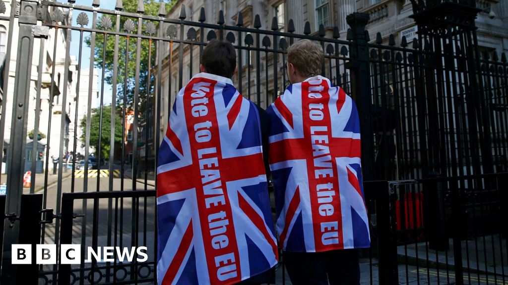 Eu Referendum England Leads Uk To Exit Bbc News 