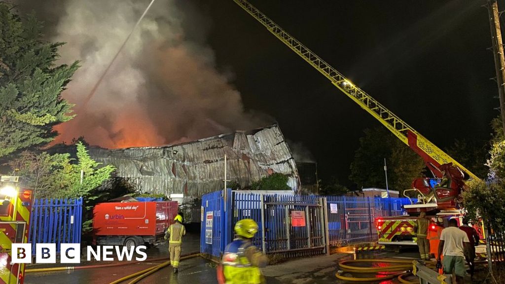 Brixton Fire: Residents Told To Shut Windows Over Waste Site Blaze