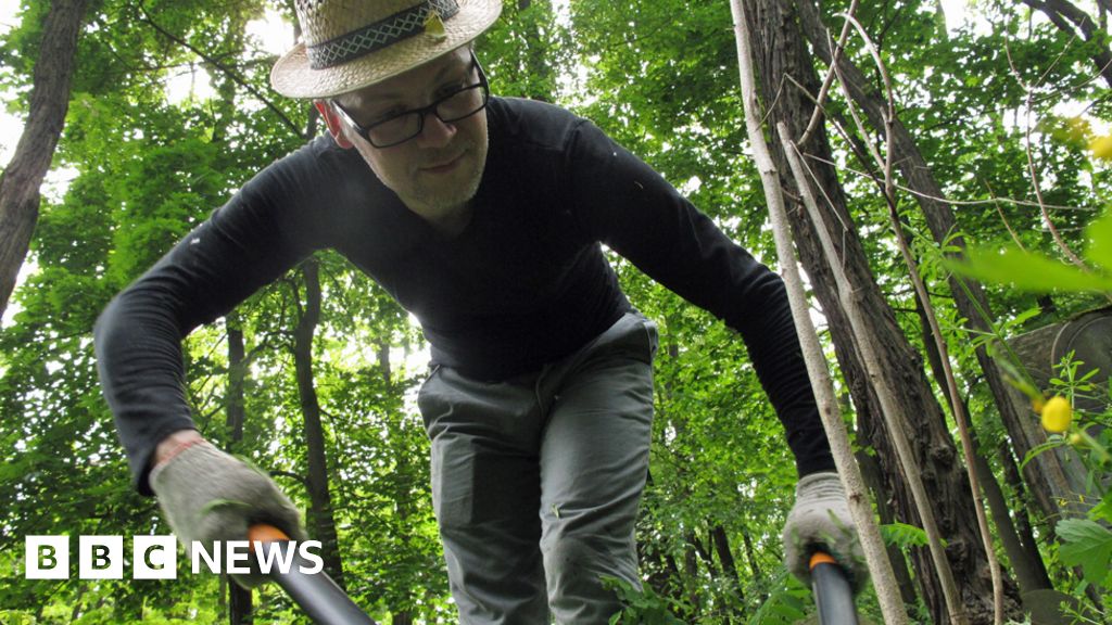 Rescuing Warsaw's overgrown Jewish graves BBC News