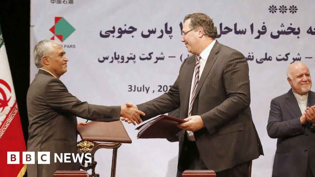 Iran Nuclear Deal The Eus Billion Dollar Deals At Risk Bbc News