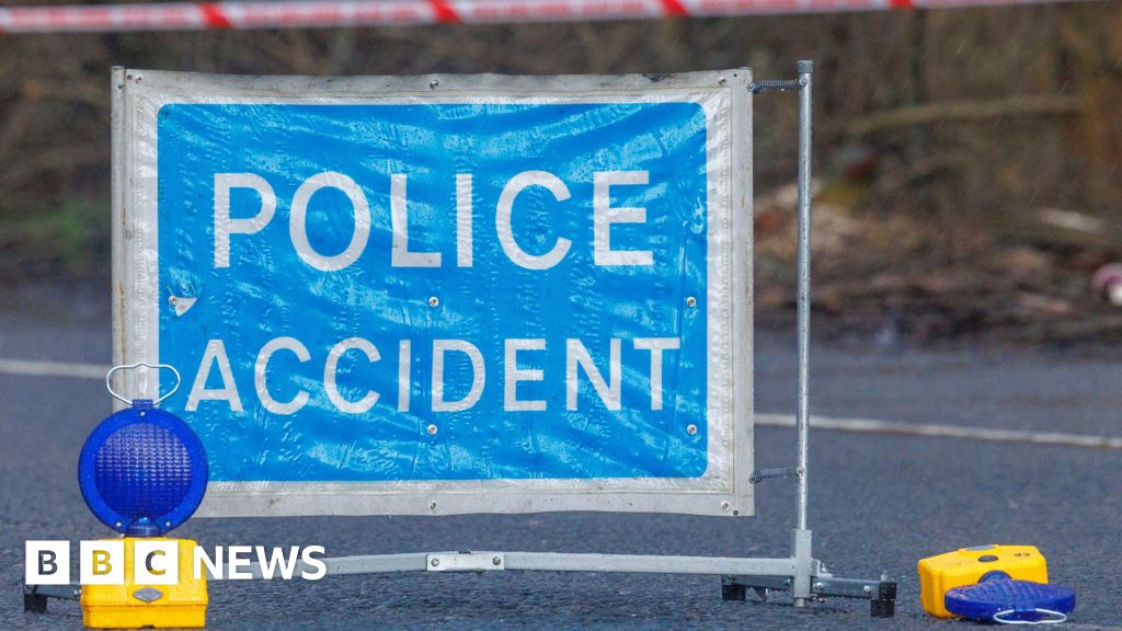 Woman and four children hurt in two-car crash