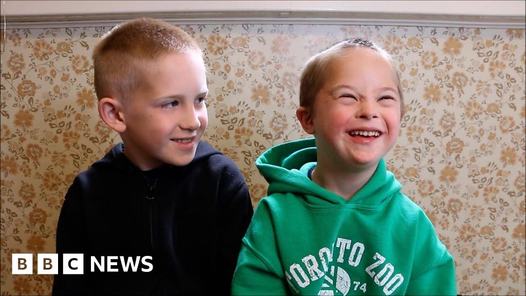 Amazing Children: Kids' special bond with disabled siblings - BBC News