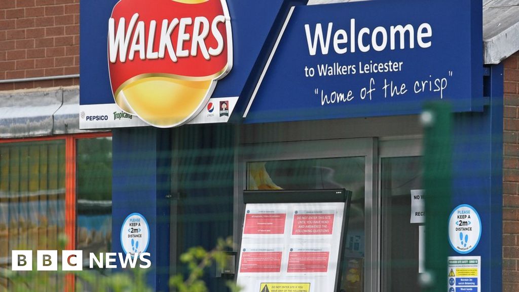 Coronavirus: Walkers crisps confirms 28 cases at Leicester site