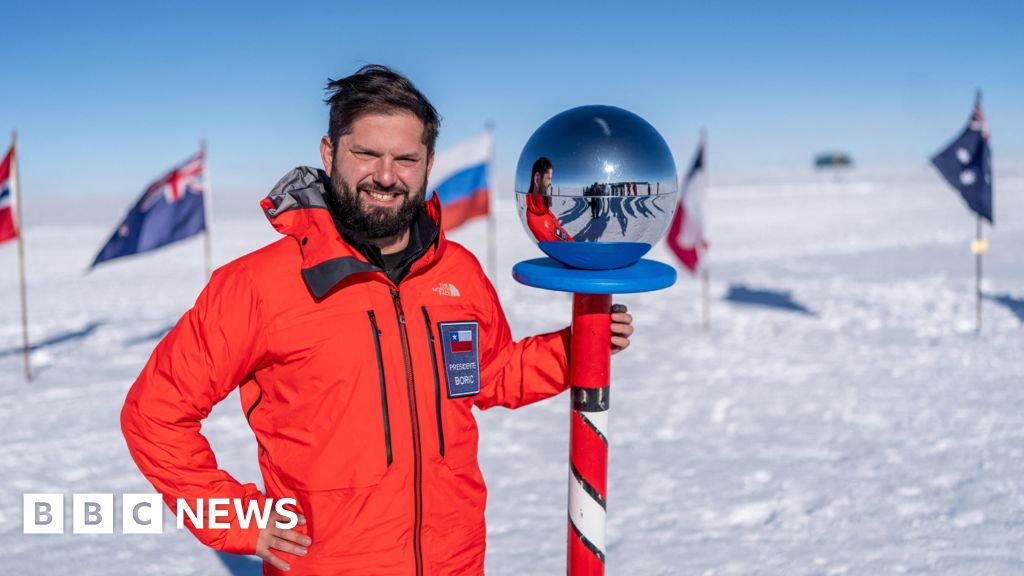 Chile’s President Boric makes historic trip to South Pole