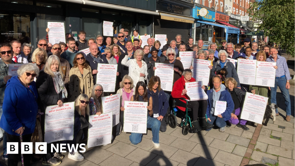 West Dulwich LTN: Residents make legal threat to Lambeth Council - BBC.com