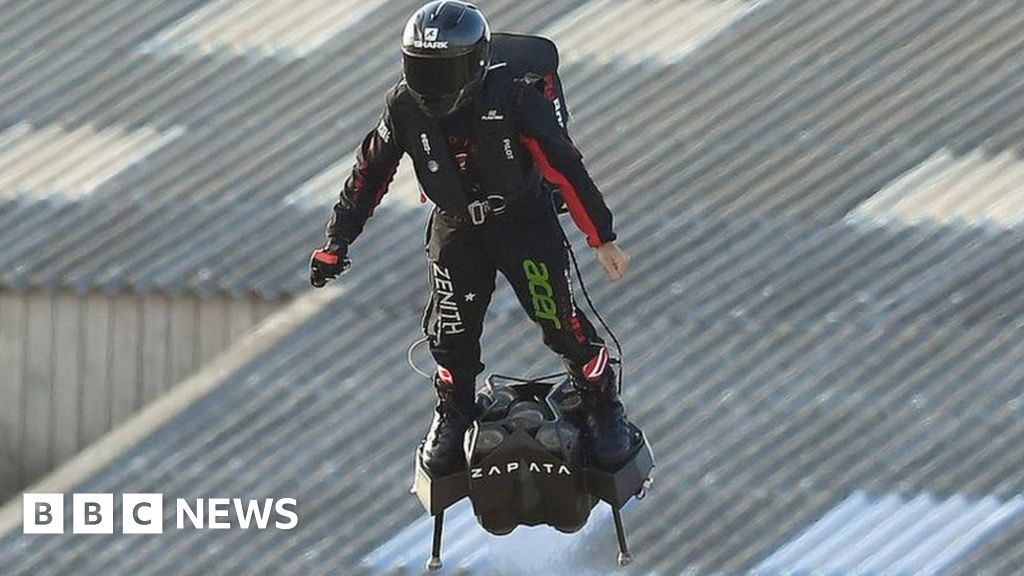 How a jetpack design helped create a flying motorbike - BBC News