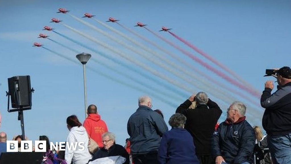 Scottish International Airshow starts off the Ayrshire coast BBC News