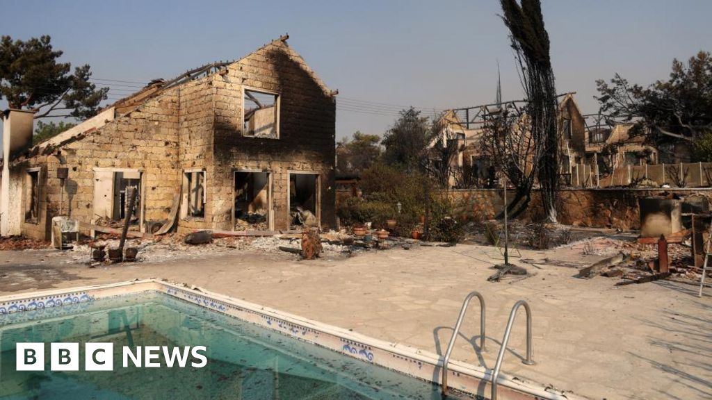 Cyprus wildfire: Two die in burned automobile as 44C warmth anticipated