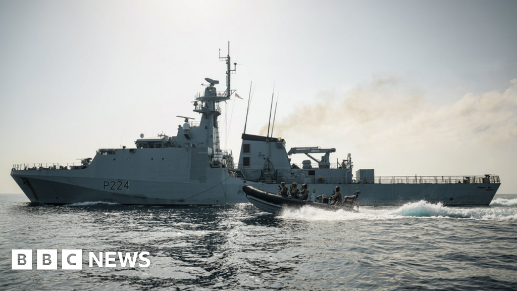 Royal Navy seizes £16.7m of drugs in the Caribbean