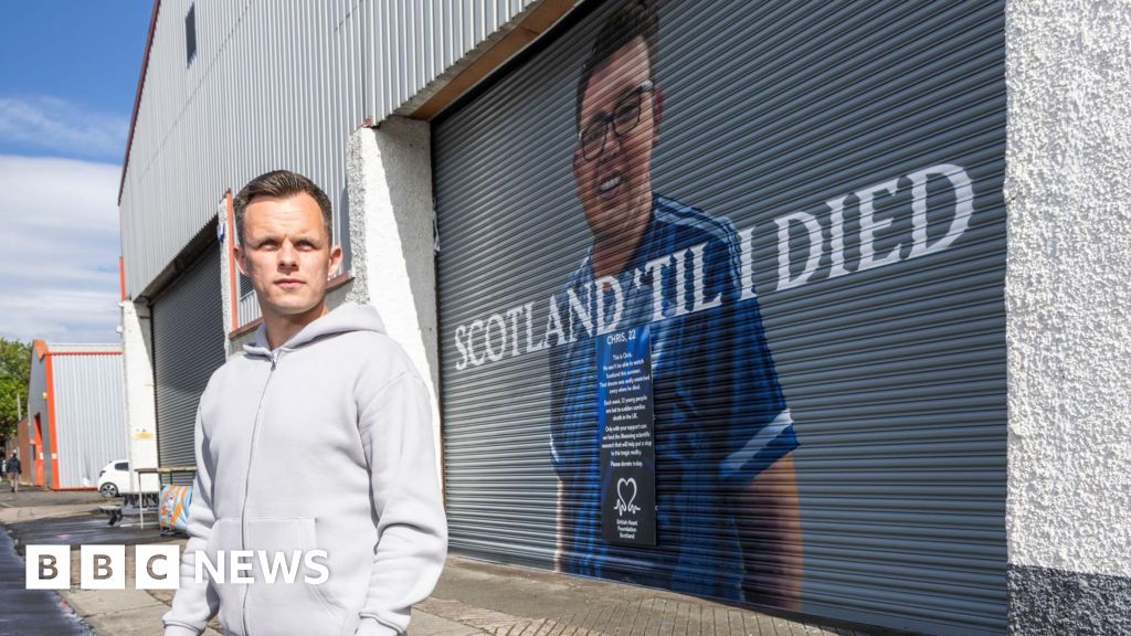 Football star Shankland supports heart campaign after pal's death