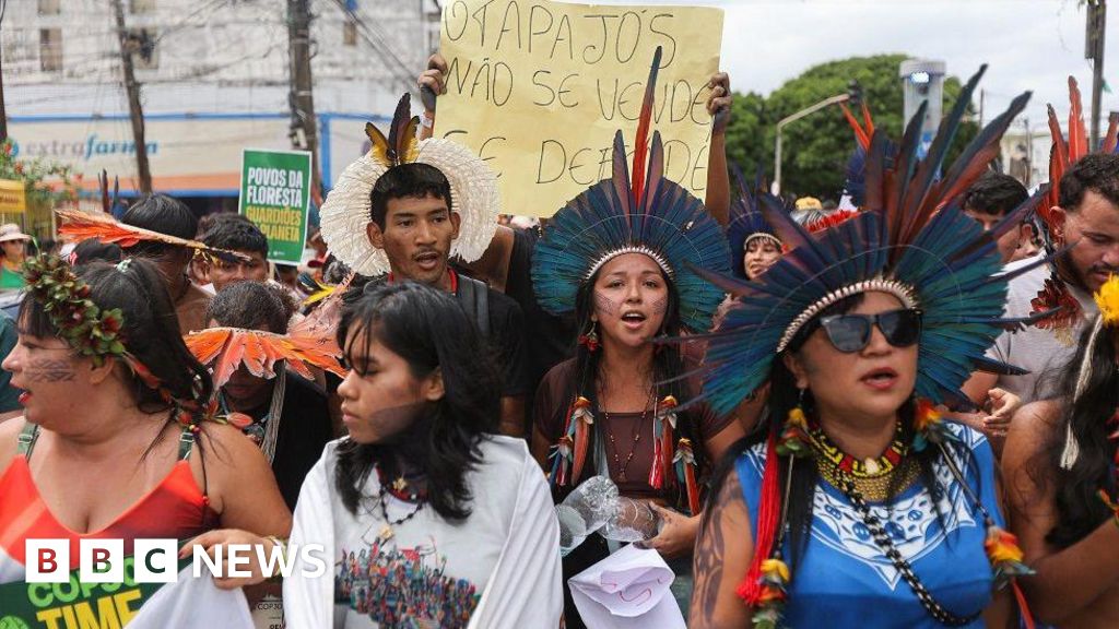 Thousands march outside COP30 summit in call for action