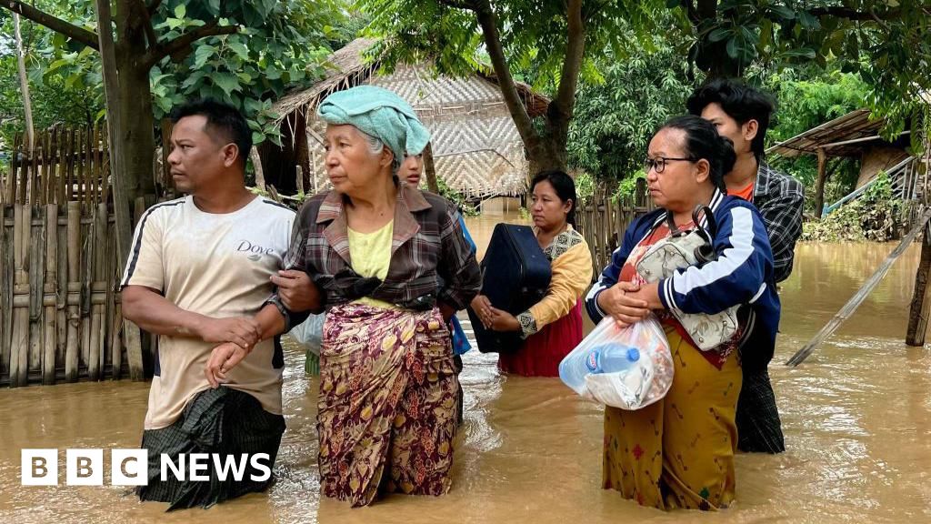 Severe Flooding in Myanmar Following Typhoon Yagi