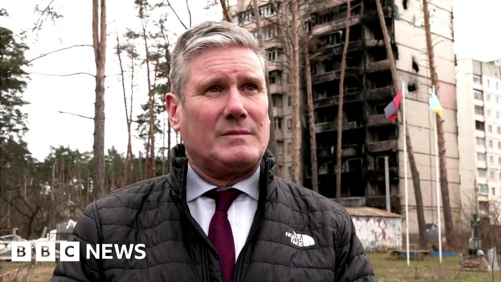 A Kiev, Keir Starmer incontra Zelensky, il presidente dell'Ucraina