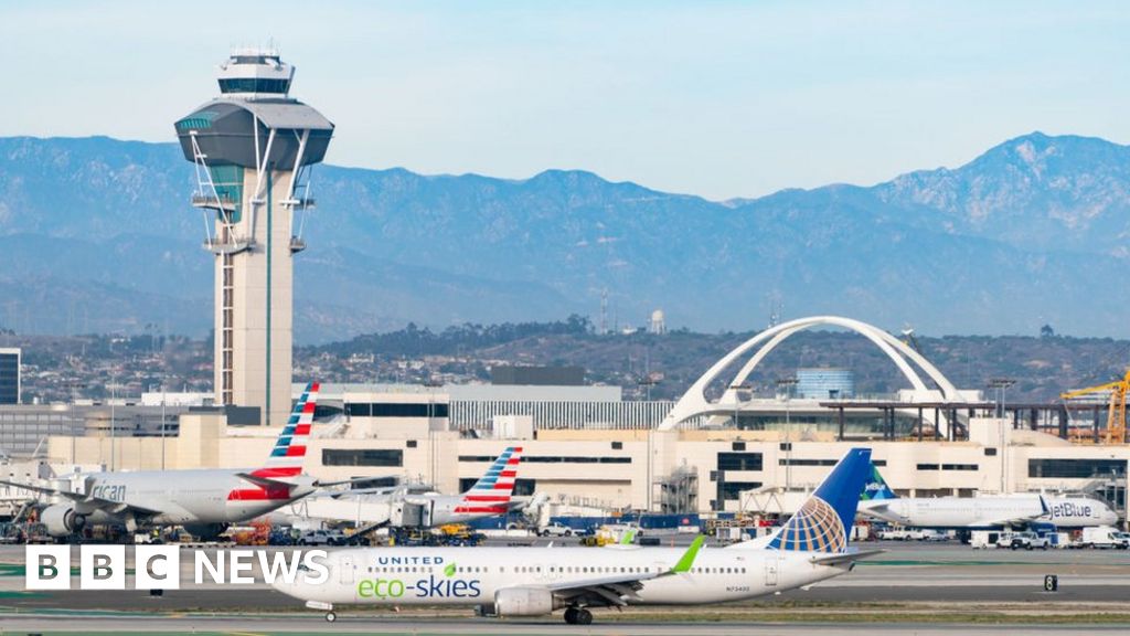 LAX: Man jumps from plane after trying to access cockpit