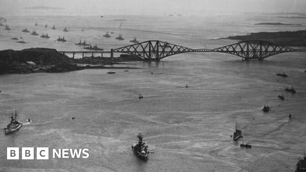 The day the German navy surrendered in the Forth BBC News