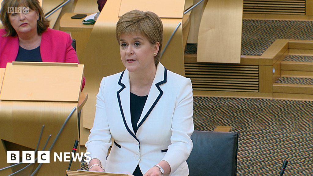 Nicola Sturgeon Calls For Indyref2 By 2021 Holyrood Elections - BBC News