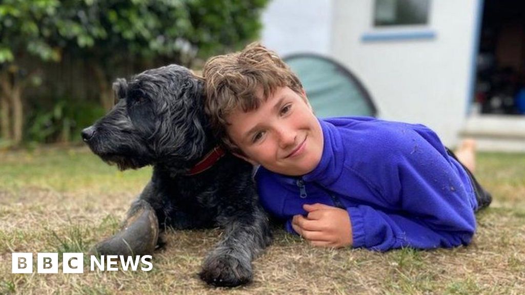 Boy in tent Max Woosey ends three-year charity challenge