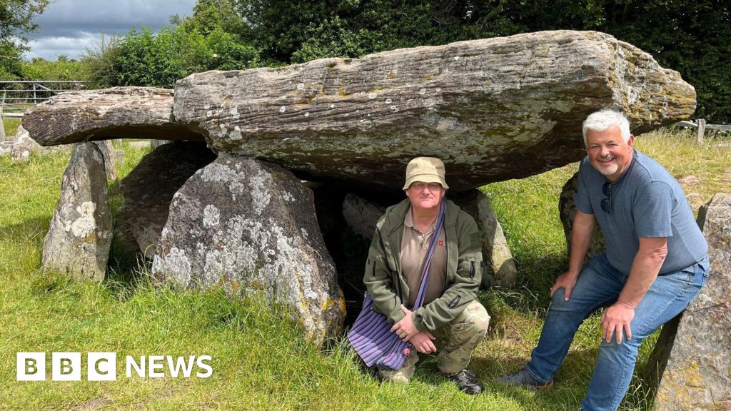 Possible stone circle find near Arthur’s Stone