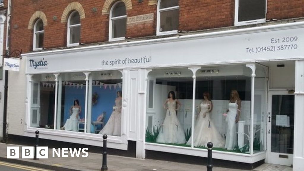 Wedding dress shop in Gloucester ceases trading BBC News