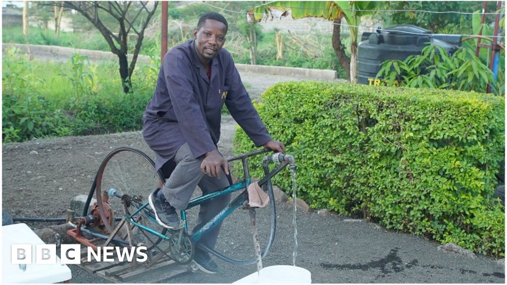 The African invention school inspired by bike parts